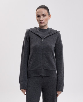 Max Mara PRIMO grey cashmere sports jacket MXMPRIMO