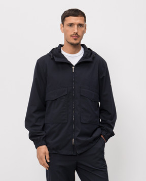 Peserico Blue windbreaker R5277601941