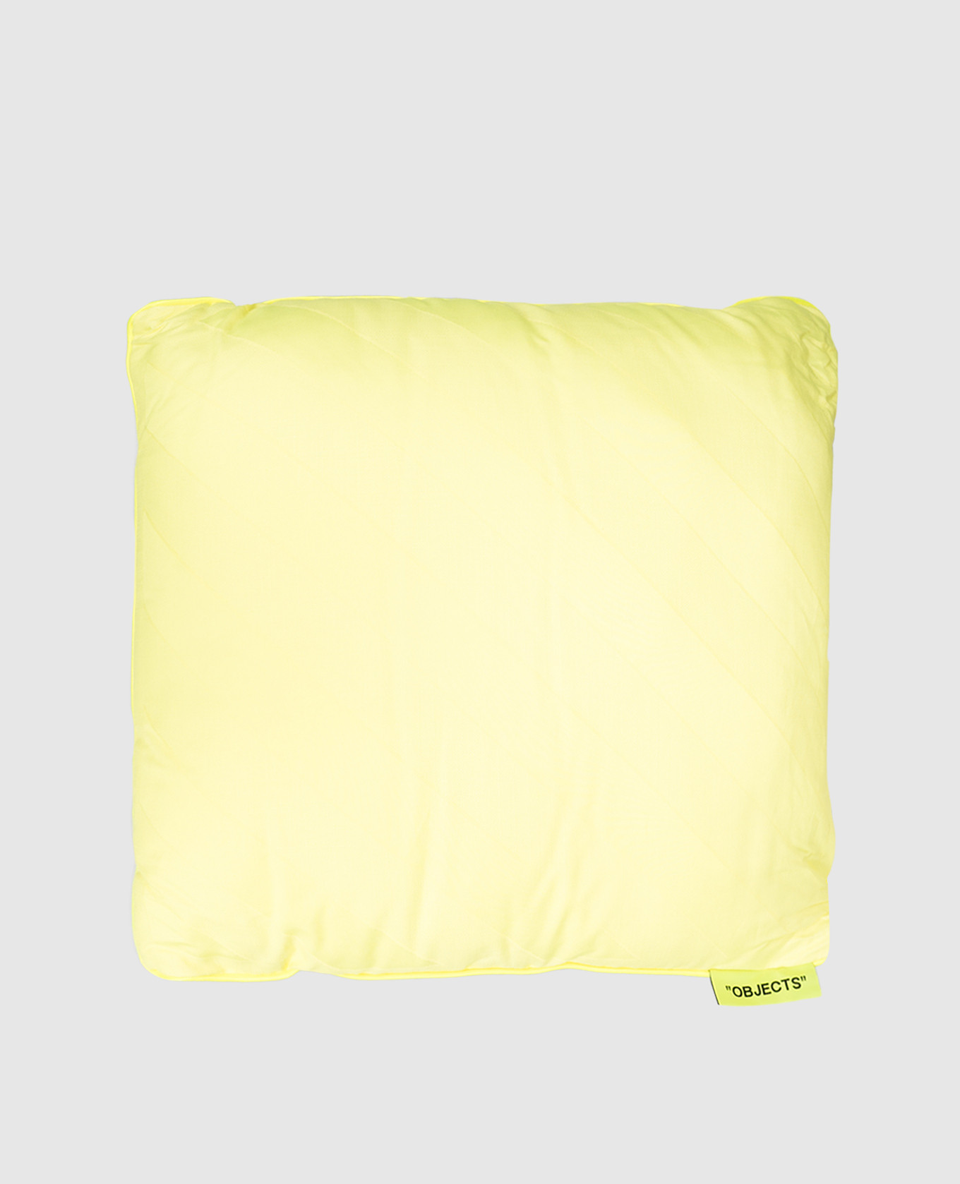 

Yellow patterned pillow Off-White