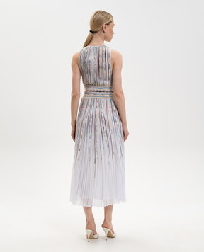 Missoni White midi dress with lurex DS26SG13BK01GZ