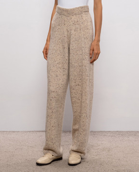Fabiana Filippi Beige wool pants PAD216F336M258