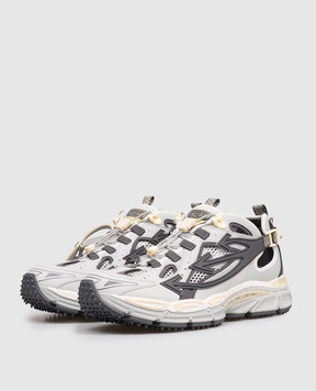 Off-White Be Right Back grey combination sneakers OMIA29SS26FAB001