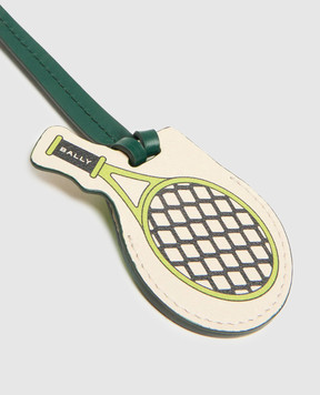 Bally Green leather keychain for Airbag bag MLO053VT852