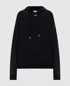 Off-White Black Scribble Narciso Hoodie 2FE00722T