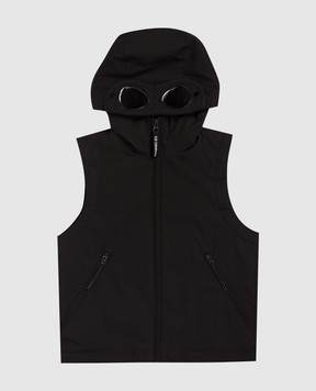 C.P. Company Children's black vest CUS01YL3AA81014