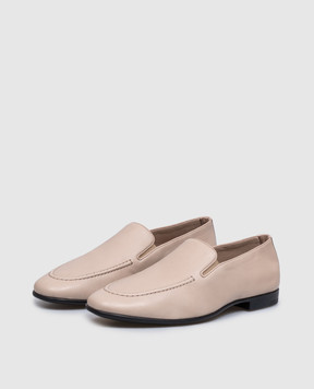 Stefano Ricci Beige leather loafers UC38G2361NPS