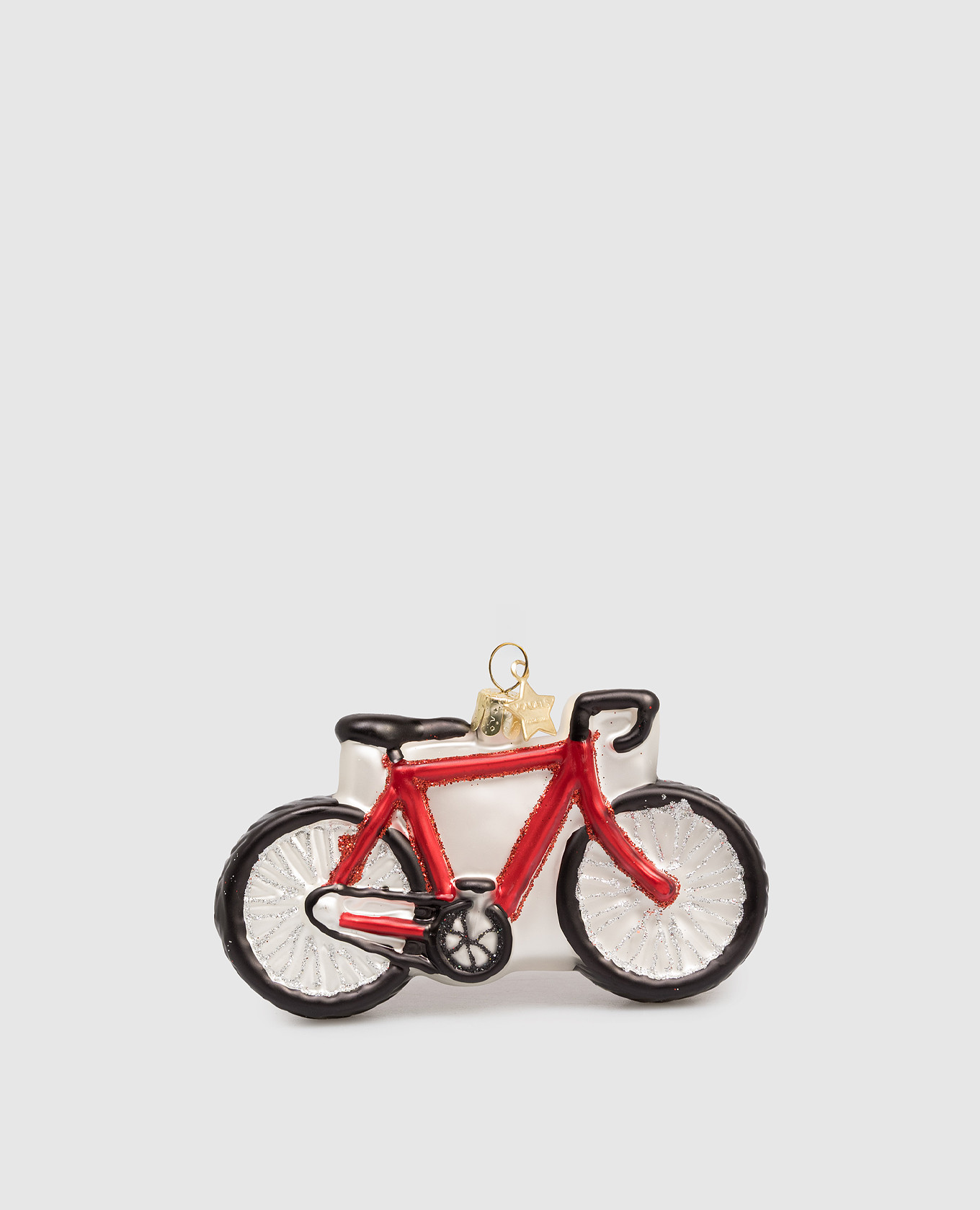 

Christmas tree toy Racing Bike Vondels, Red