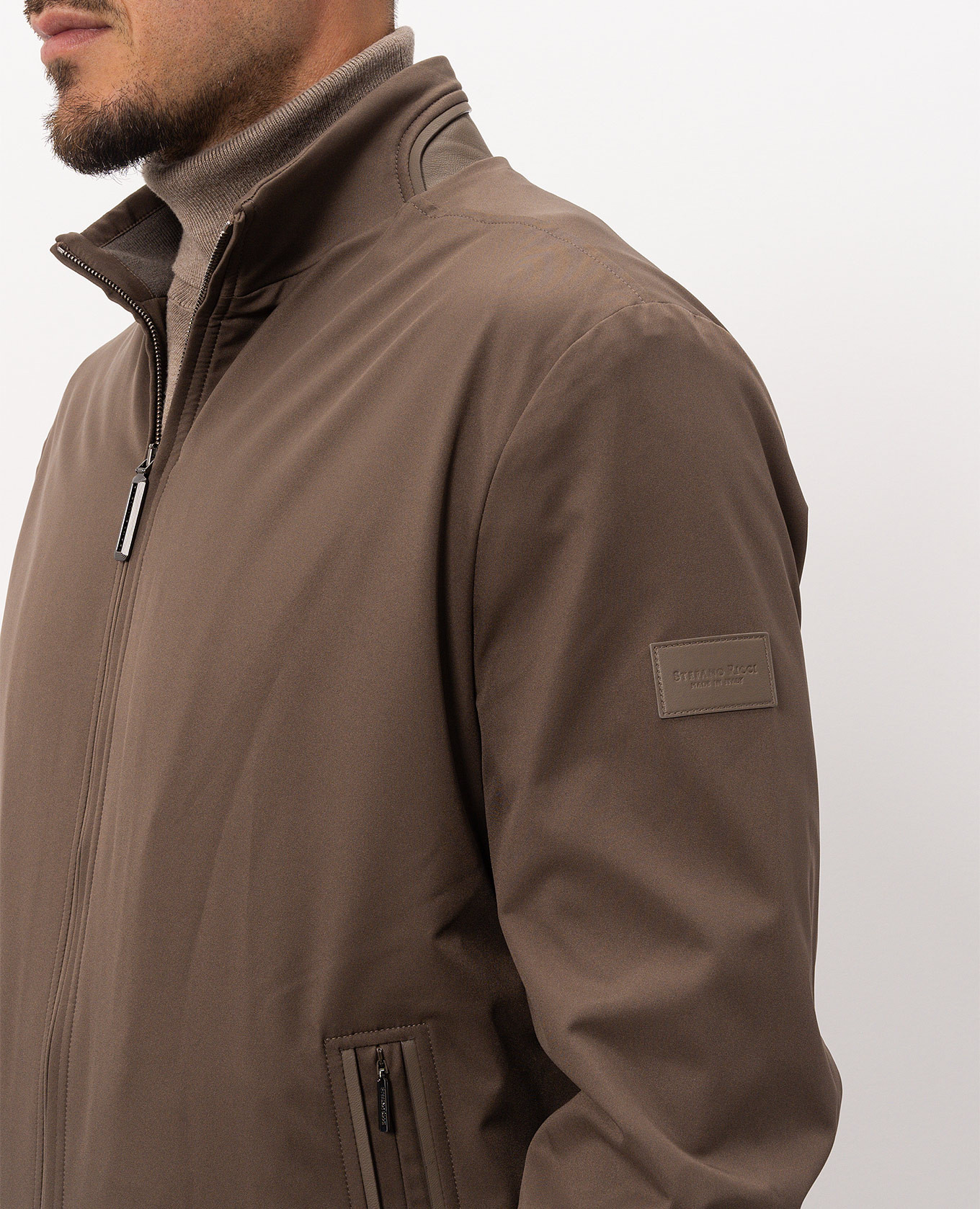 Brown jacket Stefano Ricci 5