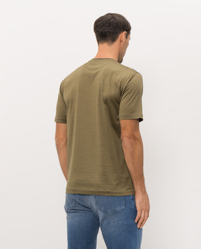 Stefano Ricci Khaki T-shirt MNH6105000TE0001
