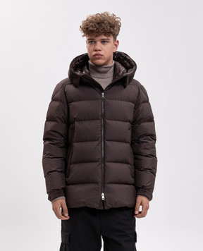 Moncler Brown Orvelle down jacket L20911A00222597YW