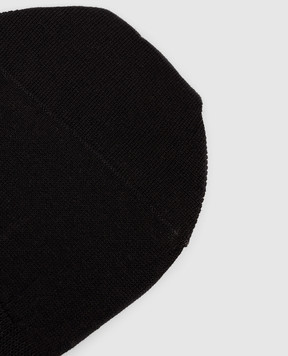 Bresciani Black ENNIO footprint socks MHE34UN3006SI