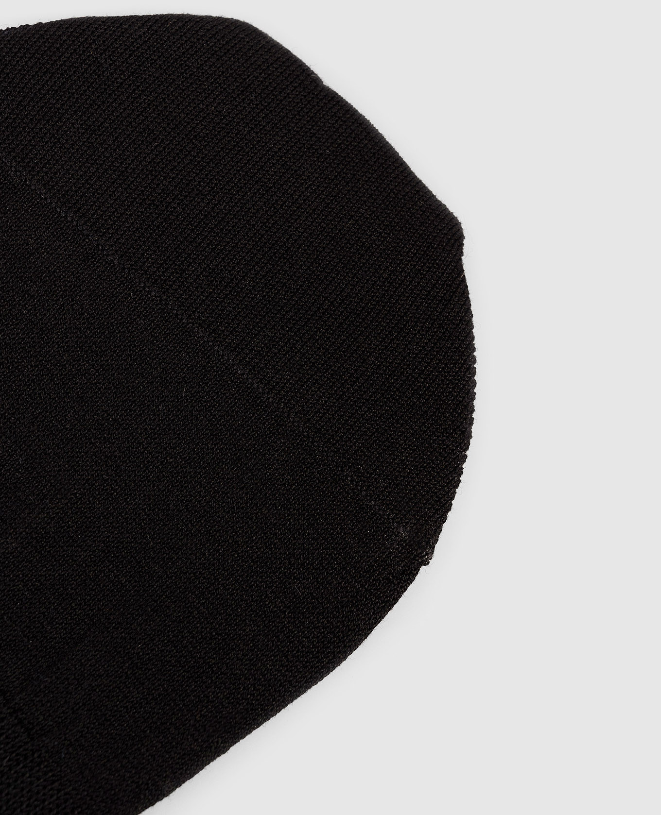 Black ENNIO footprint socks Bresciani 2