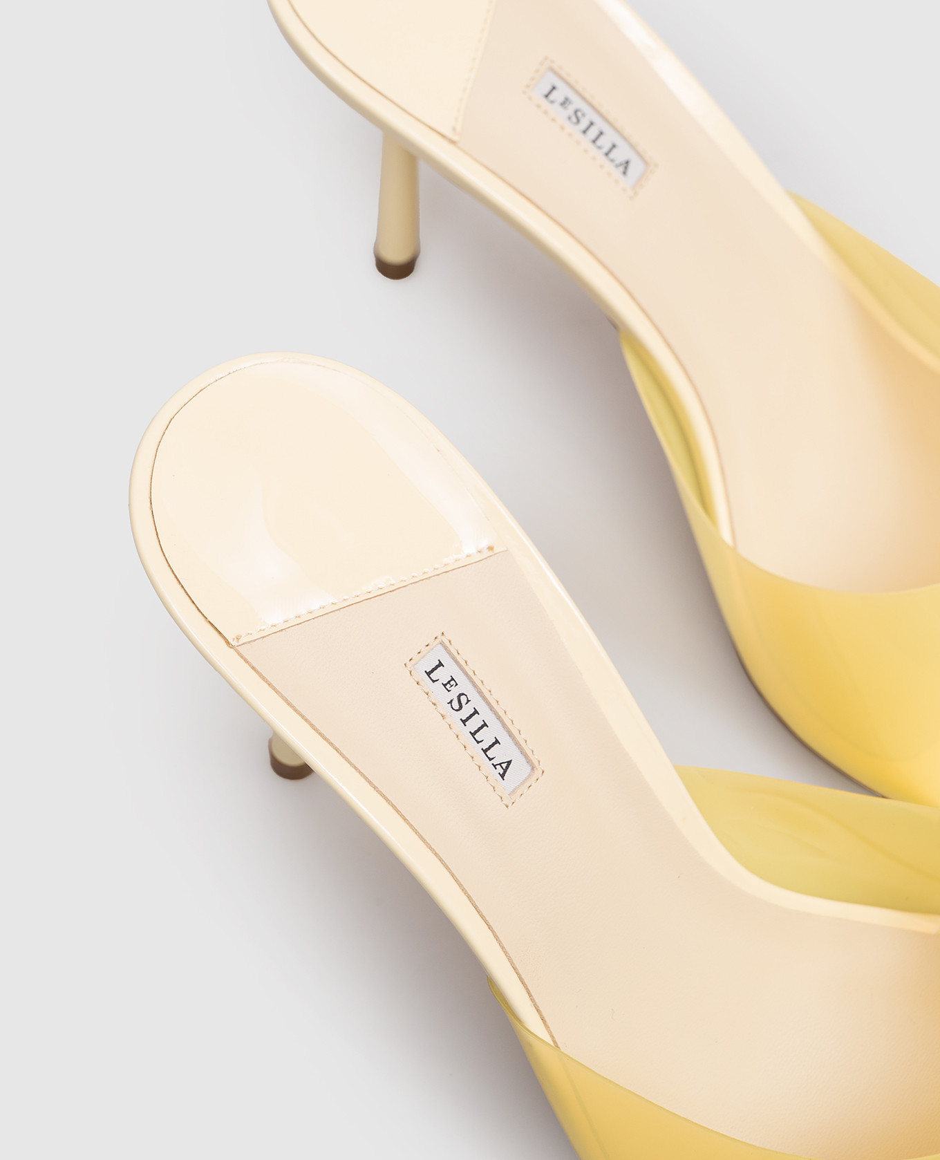 

Bella yellow mules Le Silla