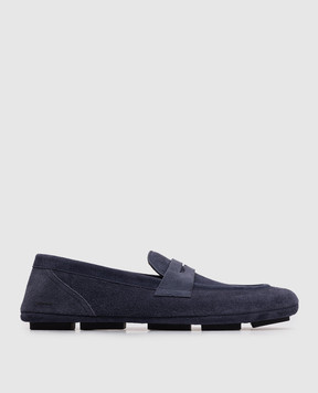 Sturlini Blue suede loafers U1503