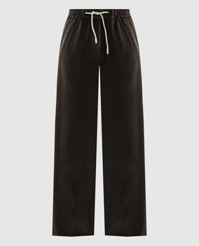 Marco Pescarolo Green velvet pants FENCYD54Y21