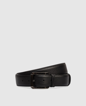 Stefano Ricci Black leather belt N352VDA301U
