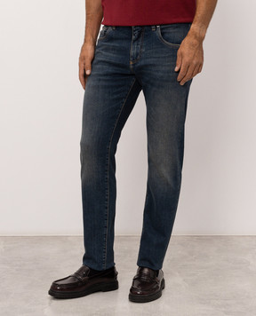Dolce&Gabbana Blue jeans with a worn effect GY07CDG8OW9