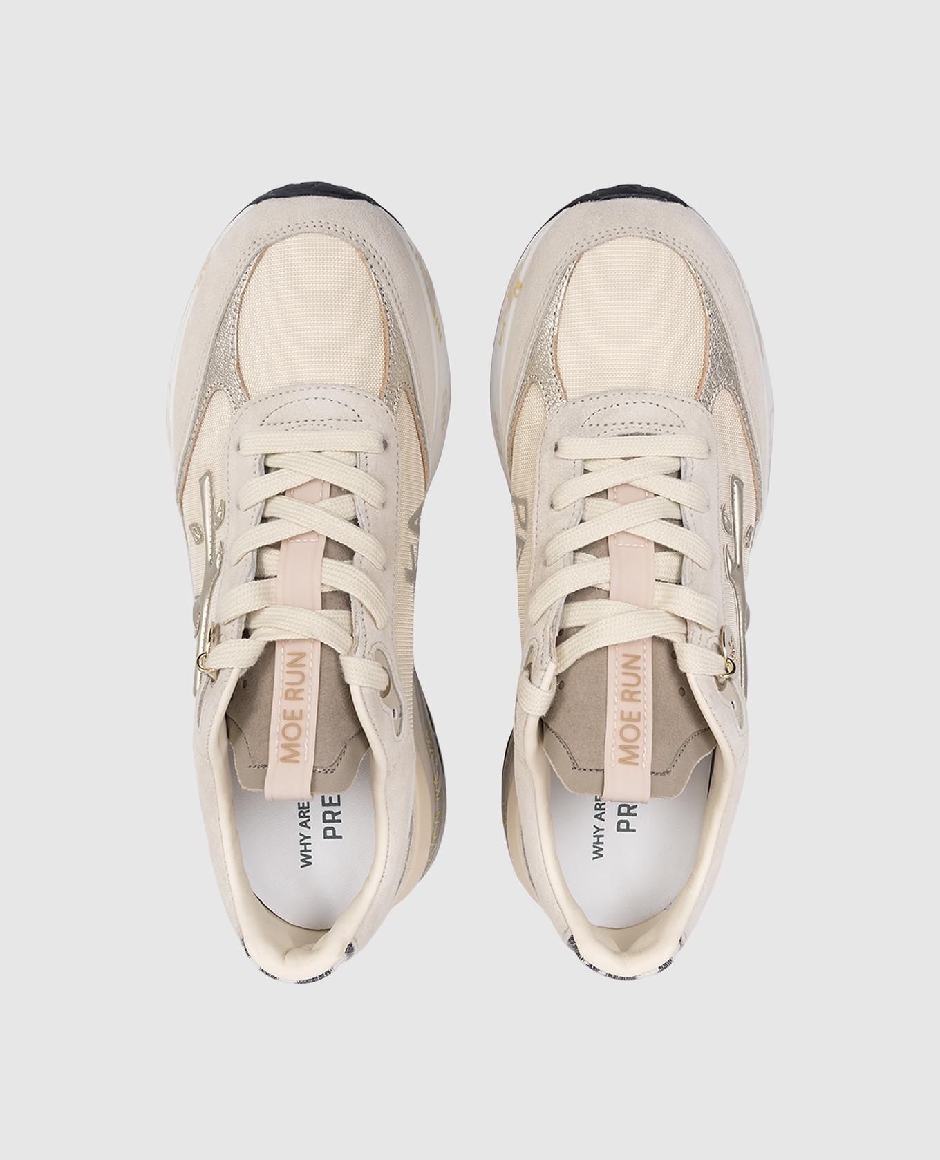 

Beige Moerund combination sneakers Premiata