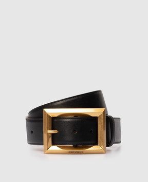 Jimmy Choo Black leather belt ARLIE ARLIEPKR