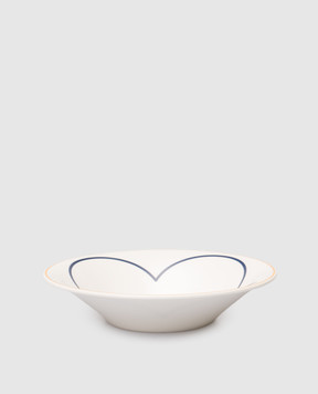 Geminiano Cozzi 1765 White porcelain soup plate El Leon TTCMI01229083
