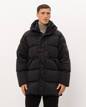 C.P. Company Black down jacket MOW256A005864G