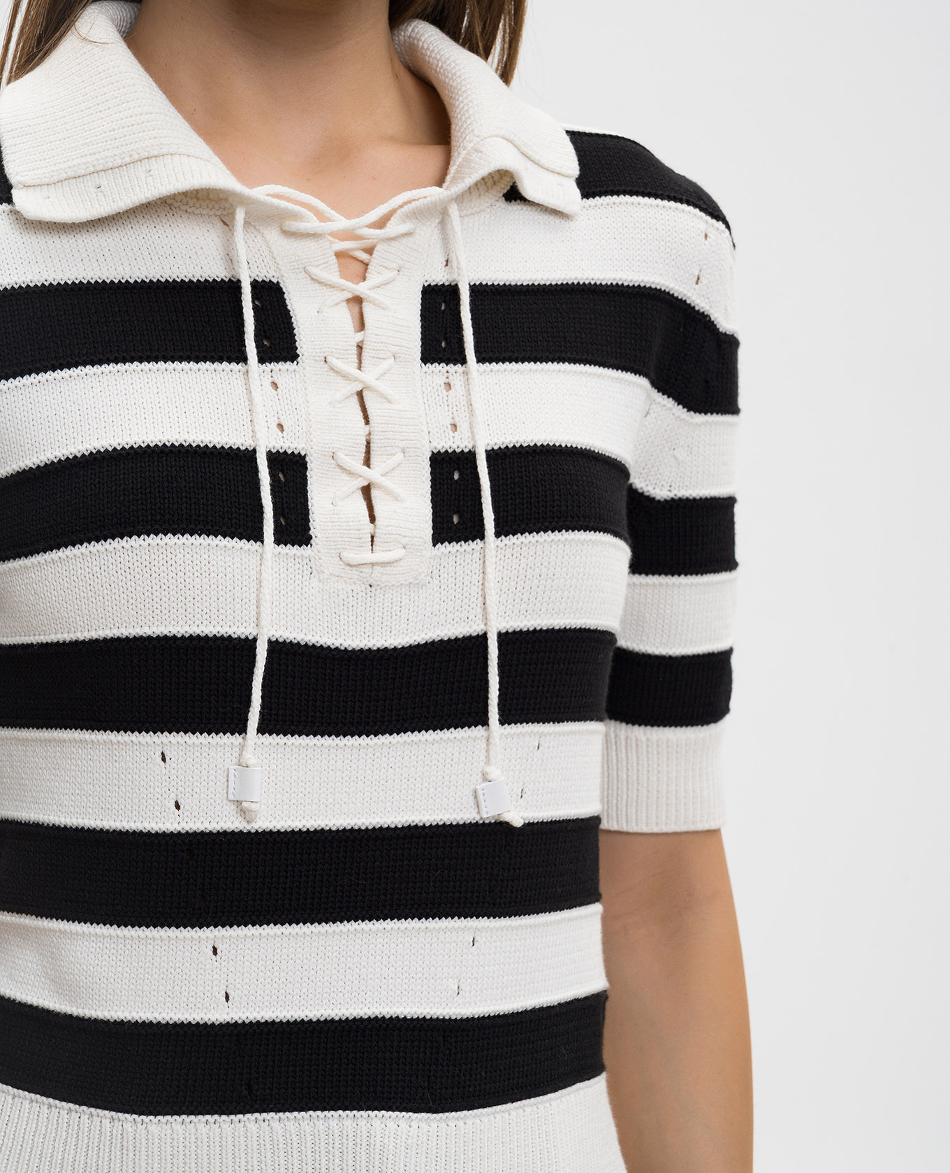 White striped top Ermanno Scervino 5
