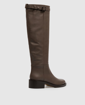 Doucal's Brown leather boots DD8948BLLEUF289