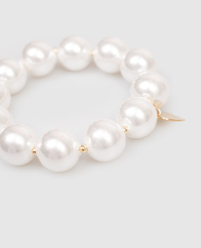 Dolman Bijoux White beaded bracelet 33783