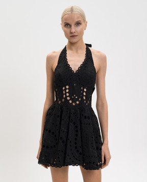 Charo Ruiz Black Sandlight mini dress 263604