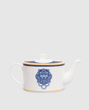 Geminiano Cozzi 1765 White porcelain teapot El Leon JQCGP3369083