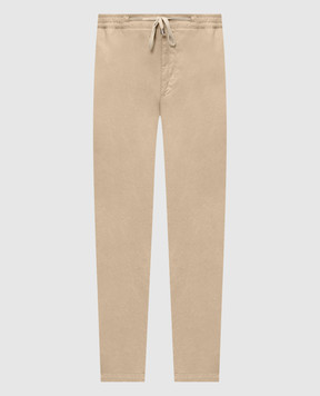 Florentino Beige linen pants 126575613724