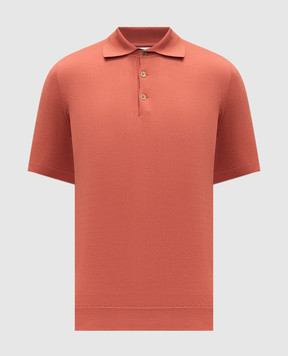 Brunello Cucinelli Red polo M29800125