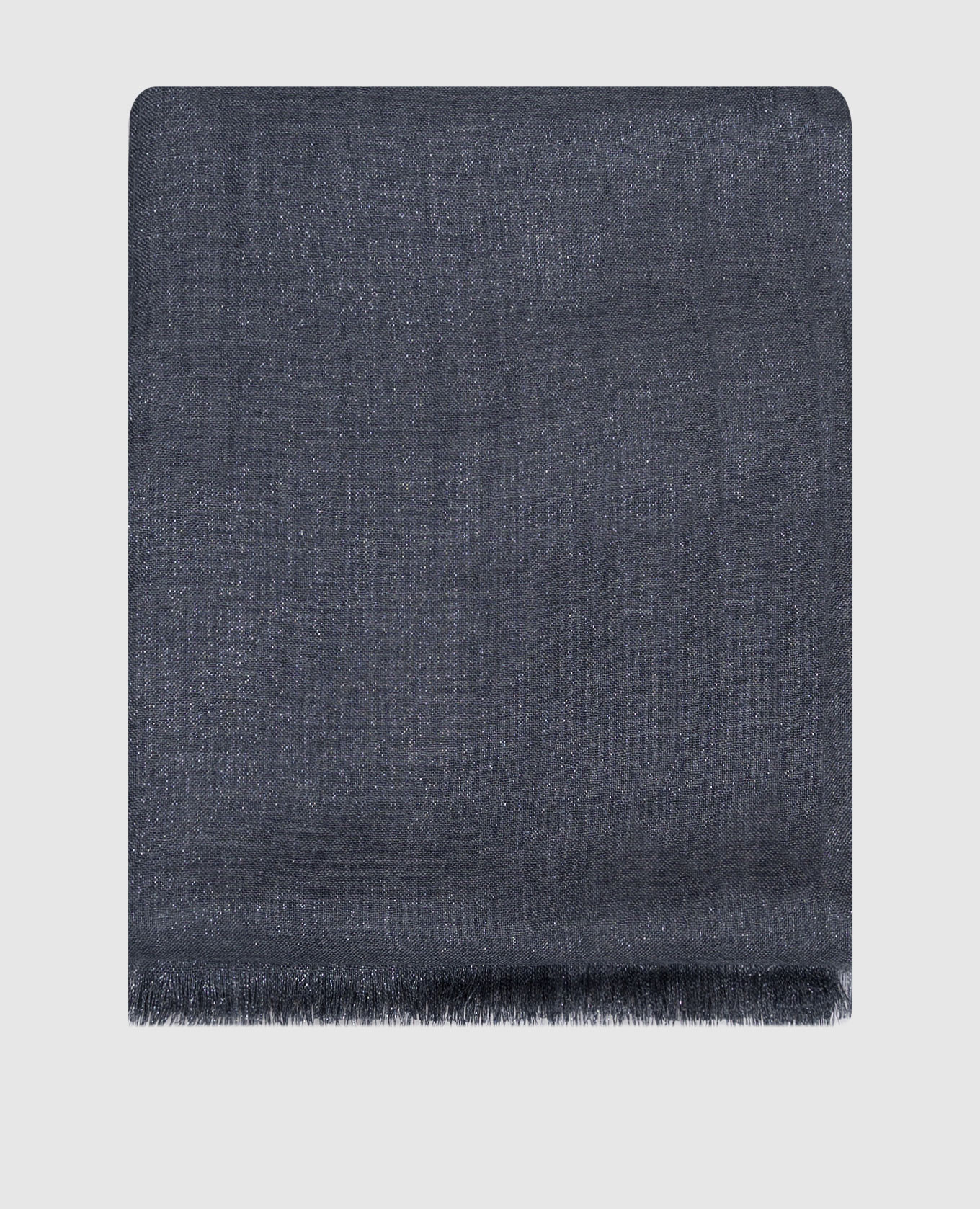 

Blue stole with cashmere and silk with lurex Brunello Cucinelli