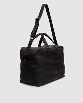 Stefano Ricci Black leather travel bag ND207M7TUMRVH