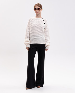 Jacob Lee Ivory cashmere sweater WCC0037SS26W