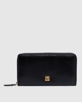 Versace Black leather wallet Severe 10241881A18568