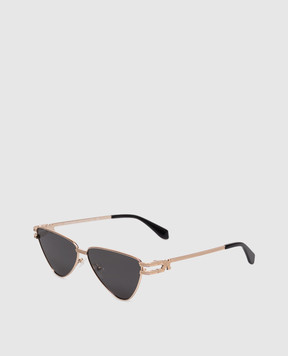 Palm Angels Fontana gold sunglasses PA2004760759