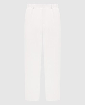 Agnona White pants T709U3YU2112