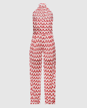 Missoni Children's pink patterned jumpsuit MYAA32Q0116