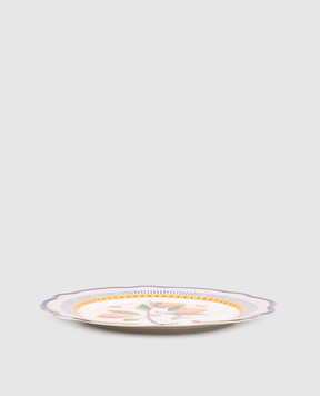 Baci Milano Dolce Vita printed porcelain dinner plate PLA1DOL02