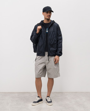 C.P. Company Blue T-shirt with logo MTS144A110579W