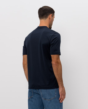 Stefan Brandt Blue T-shirt ELIMASTERSPUN