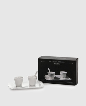 SELETTI Porcelain coffee set Estetico Quotidiano 10101