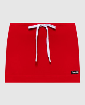 Sporty & Rich Red skirt-shorts SK02885300RE15