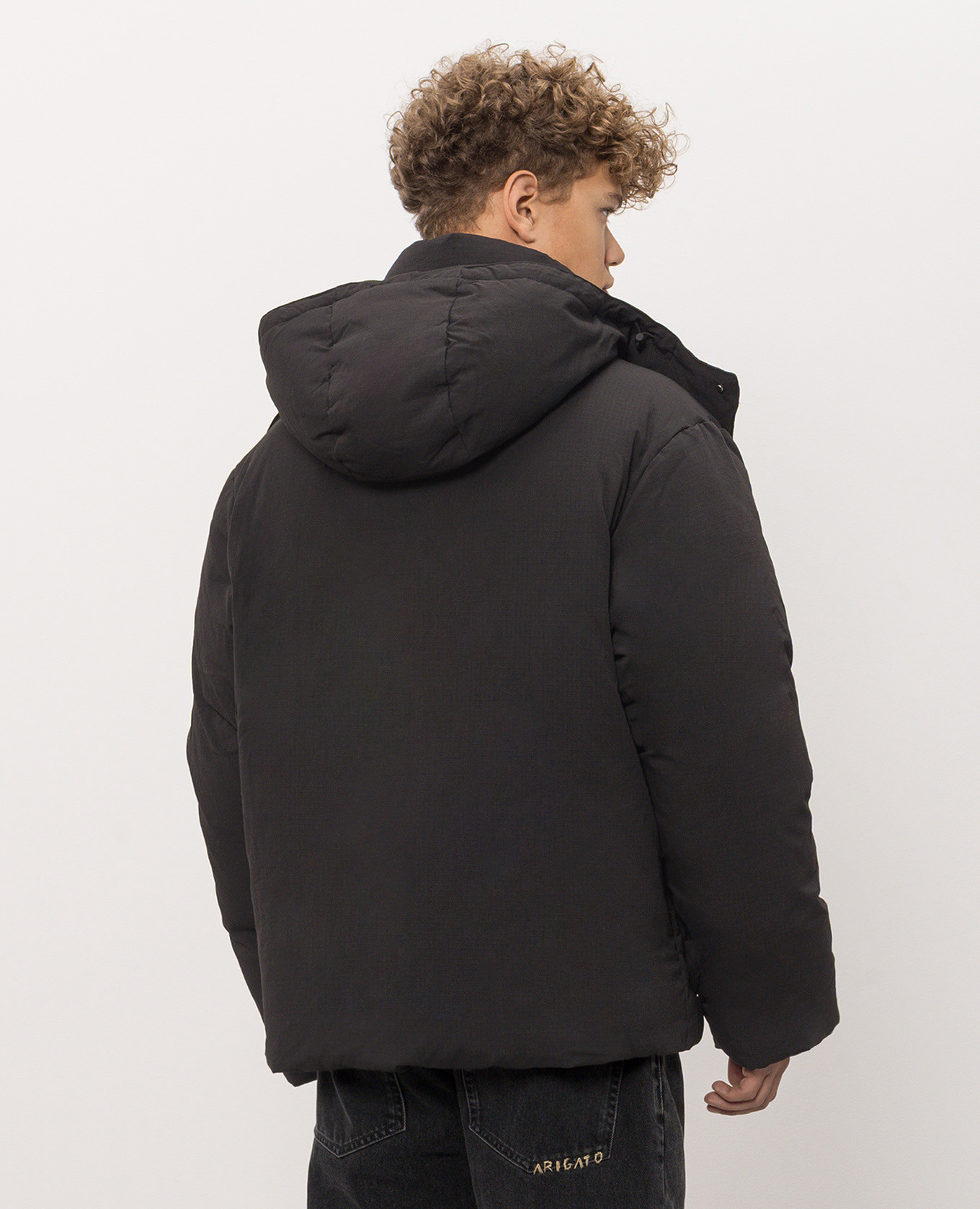 Black Tent down jacket Axel Arigato 4