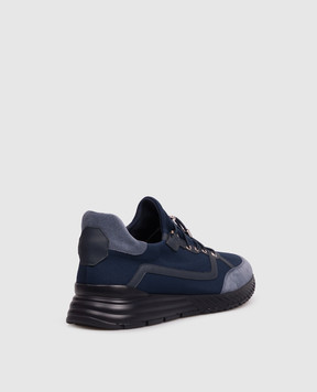 Stefano Ricci Blue combination sneakers UV689G2402TSDPWY
