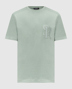 Stefano Ricci Green cashmere T-shirt MVH5300100PRYABP