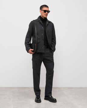 Herno Gray jacket with wool FI000137U12772