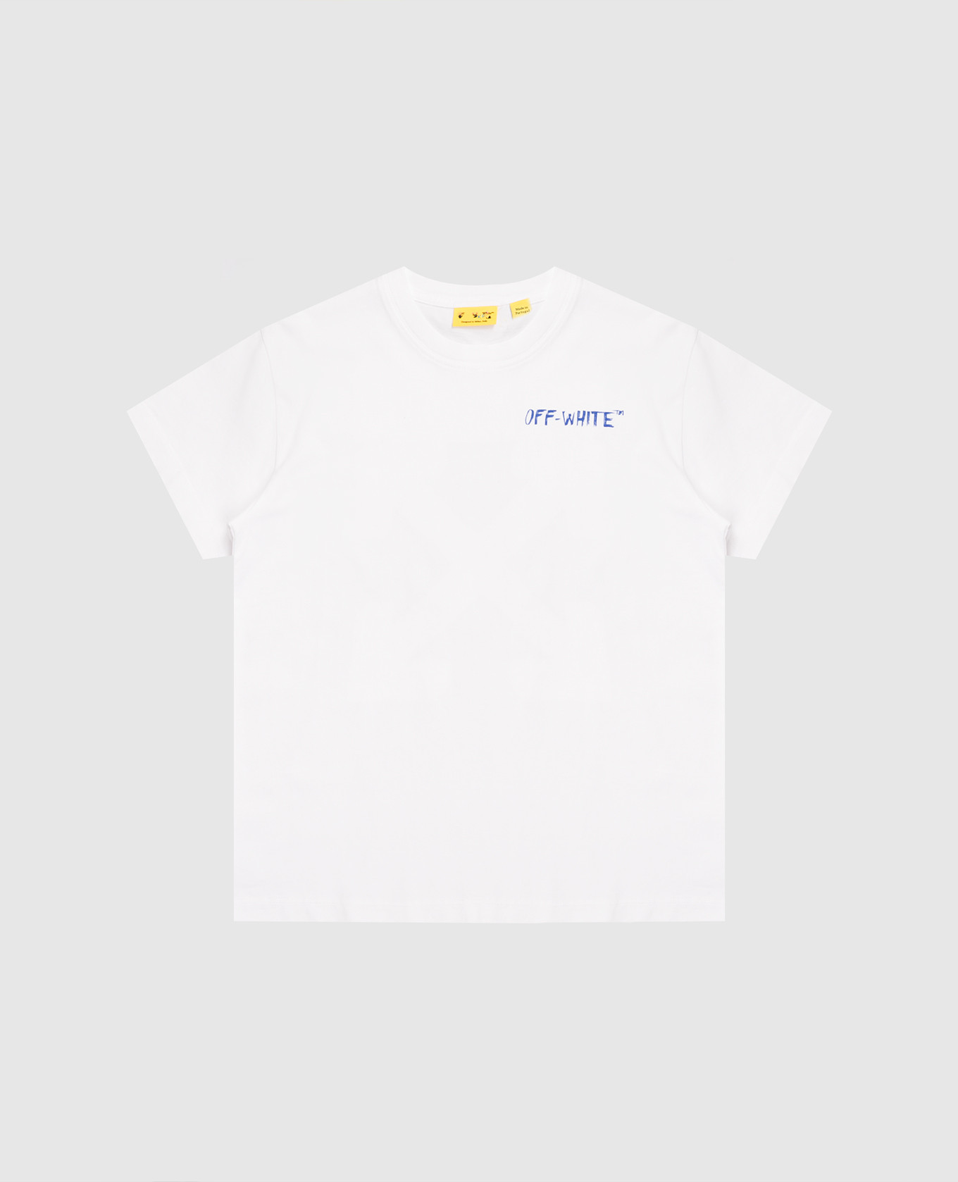 

Children's white T-shirt with logo print Off-White