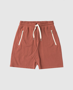 Brunello Cucinelli Children's red shorts BE854E392C